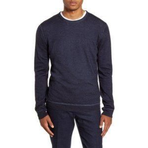 NORDSTROM Signature Merino Dye Crew Neck Sweater